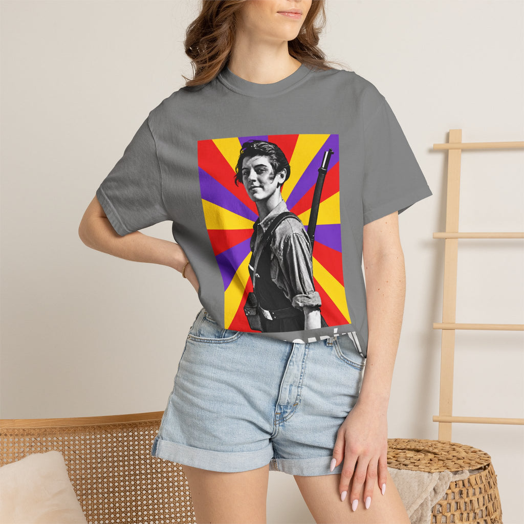 T-Shirt — “¡No Pasarán!” Vintage Revolutionary Graphic Tee