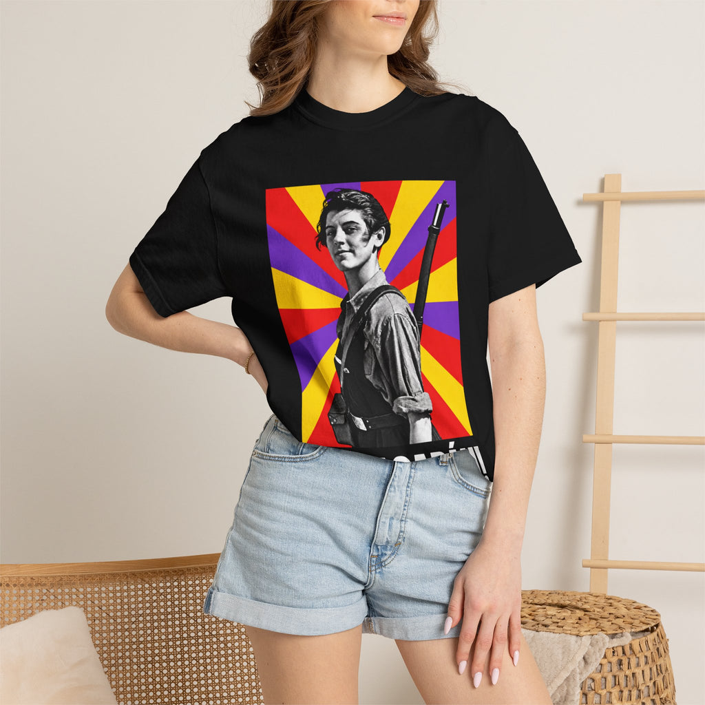 T-Shirt — “¡No Pasarán!” Vintage Revolutionary Graphic Tee
