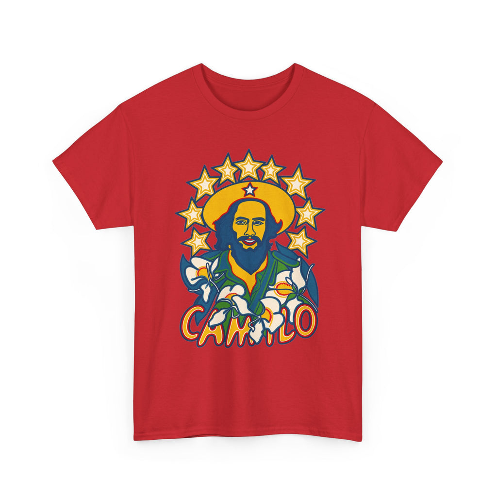 Camilo Cienfuegos Portrait Tee – Cuban Revolutionary Quote T-Shirt