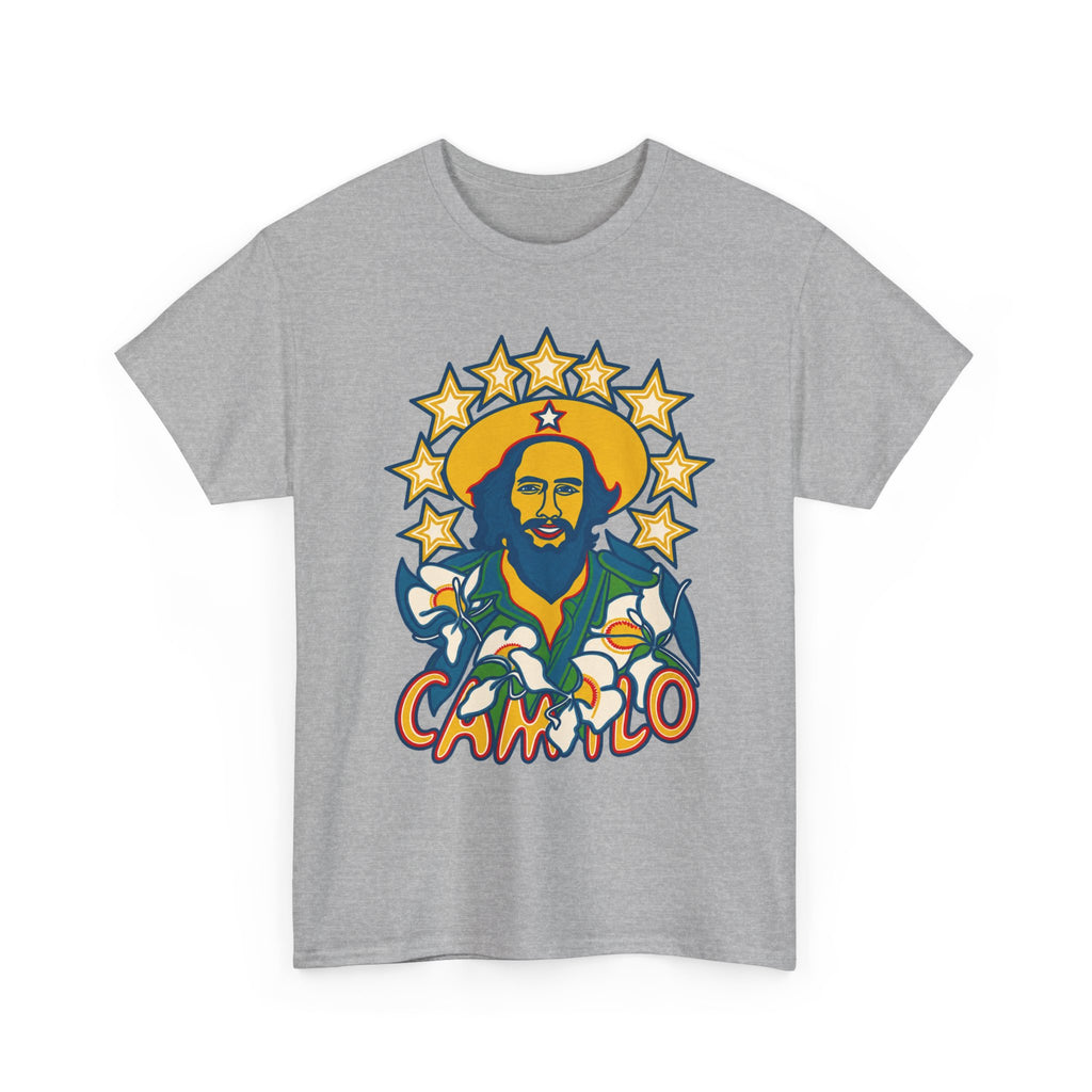 Camilo Cienfuegos Portrait Tee – Cuban Revolutionary Quote T-Shirt