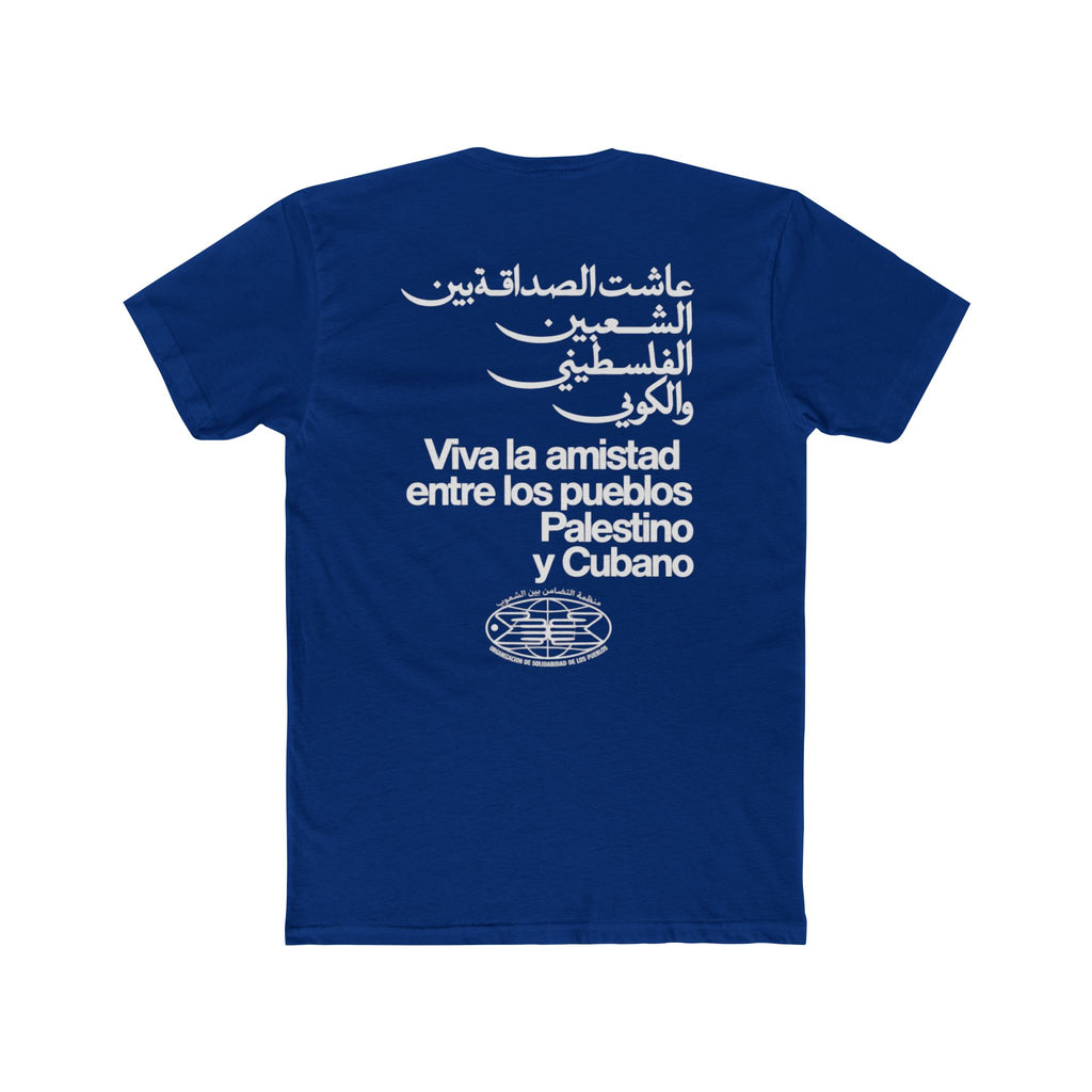 Palestine Cuba Solidarity Tee