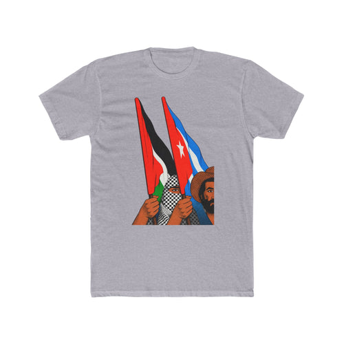 Palestine Cuba Solidarity Tee